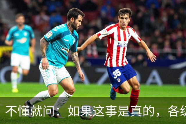 不懂就问：如果这事是真的，各级相关部门该如何防范？